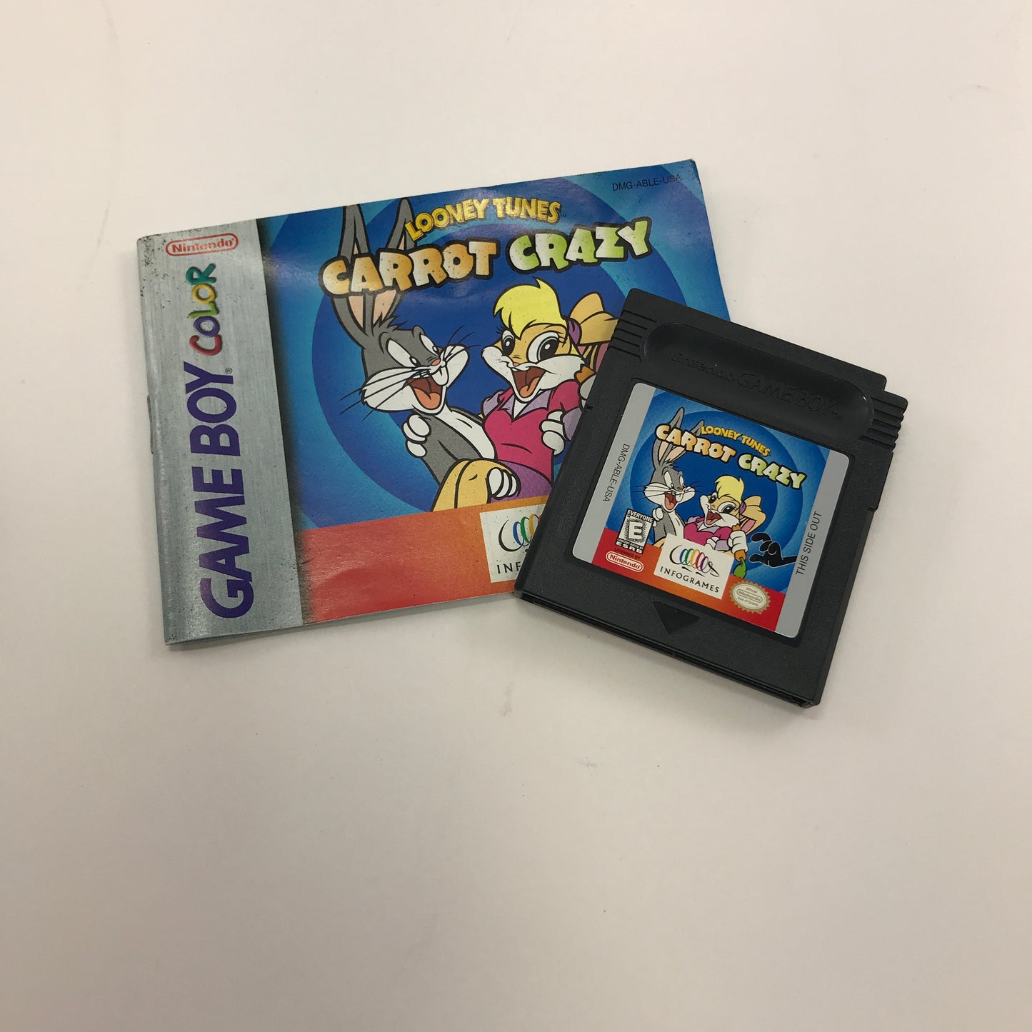 Lot of 7 Nintendo Game Boy Games, Two Black Cartridges