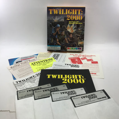 Twilight 2000 (PC, 1990) Complete in Original Box CIB