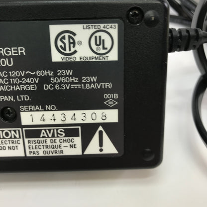 JVC AA-V20U AC Adapter Charger Camcorder Battery Charger OEM