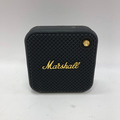 Marshall Willen Portable Bluetooth Speaker Black Tested and Working