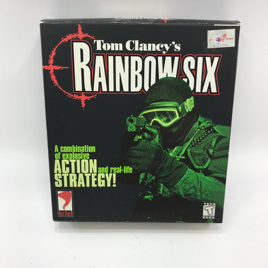 Tom Clancy's Rainbow Six (PC, 1998) CIB, Minty Disc, No Scratches