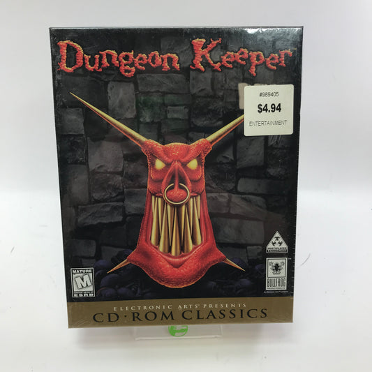 New Dungeon Keeper (PC, 1997) Factory Sealed CD-Rom Classics