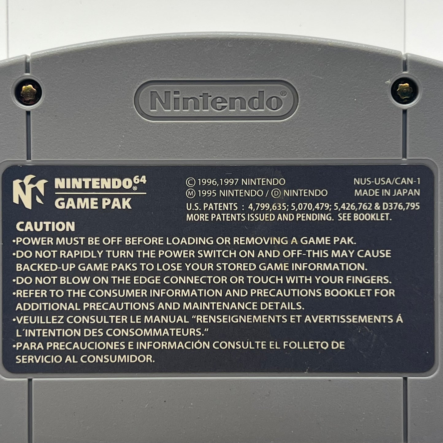 1080 Snowboarding (Nintendo 64, 1998) Cartridge Only