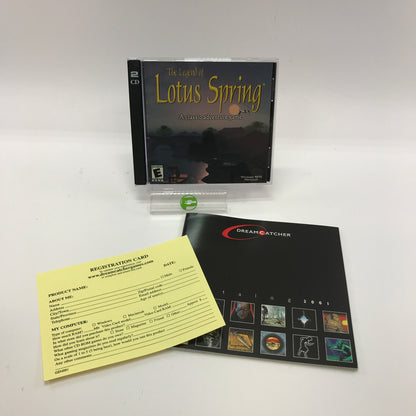 The Legend Of Lotus Spring (PC, NaN) Complete in Original Box w/ Inserts, CIB