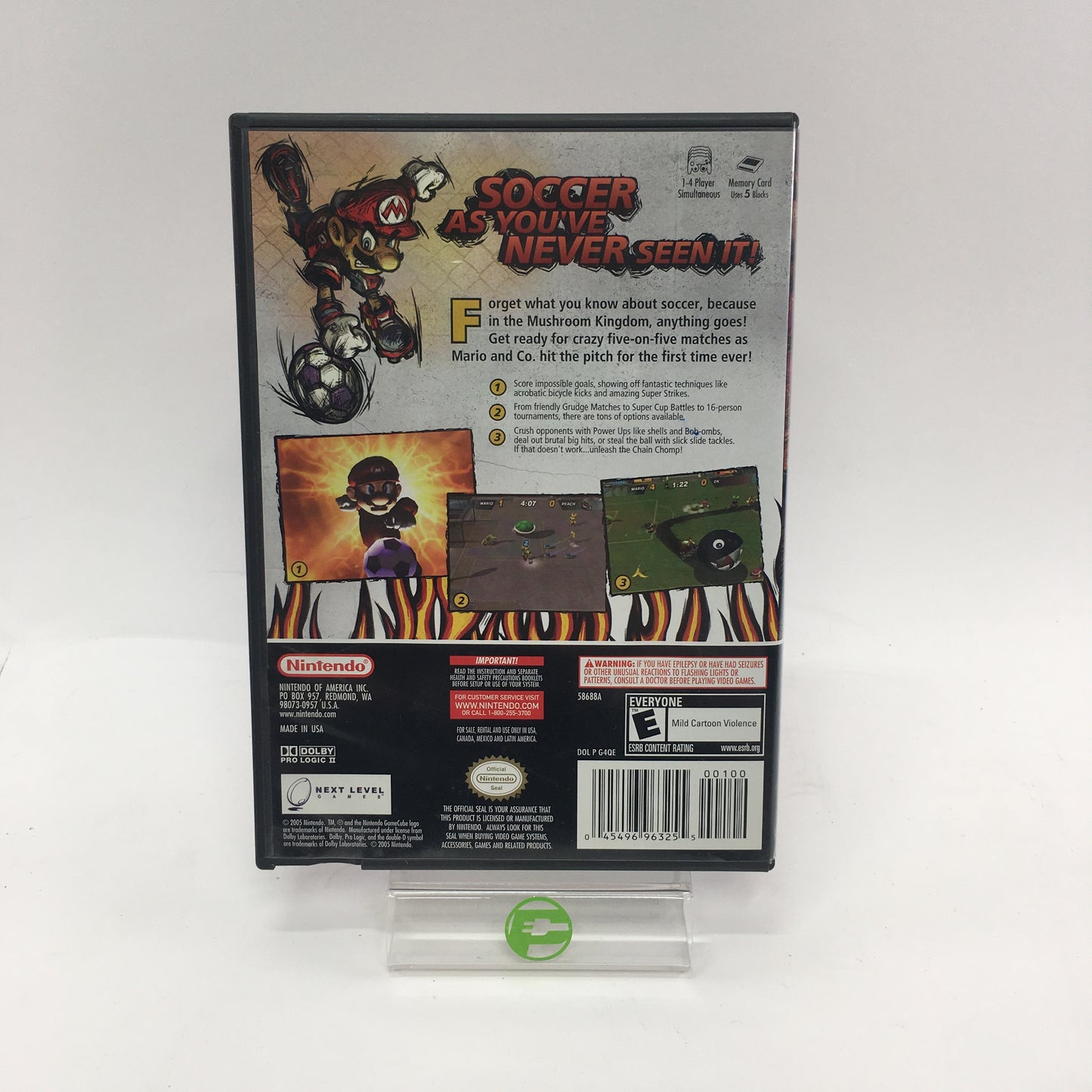 Mario Sports Bundle, 3 GameCube Games, Tested and Working