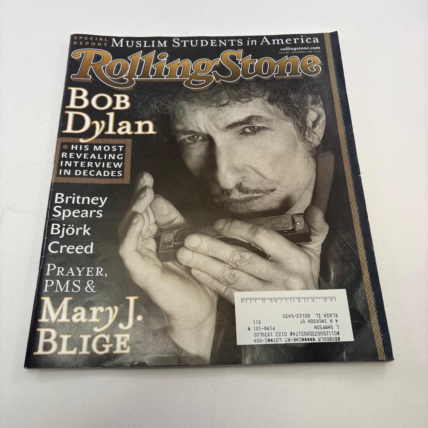 Lot of 5 RollingStones Magazine From 2001 ISSUE'S