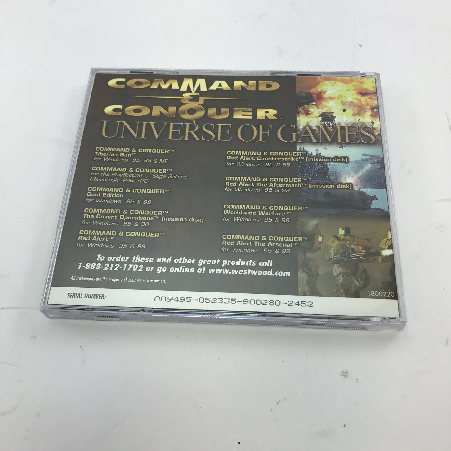 Command & Conquer: Tiberian Sun (PC, 1989) Complete in Original Big Box CIB