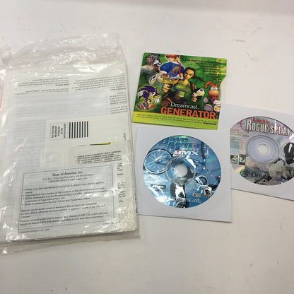 Sega Dreamcast Video Game Console White HKT-3020 Tested