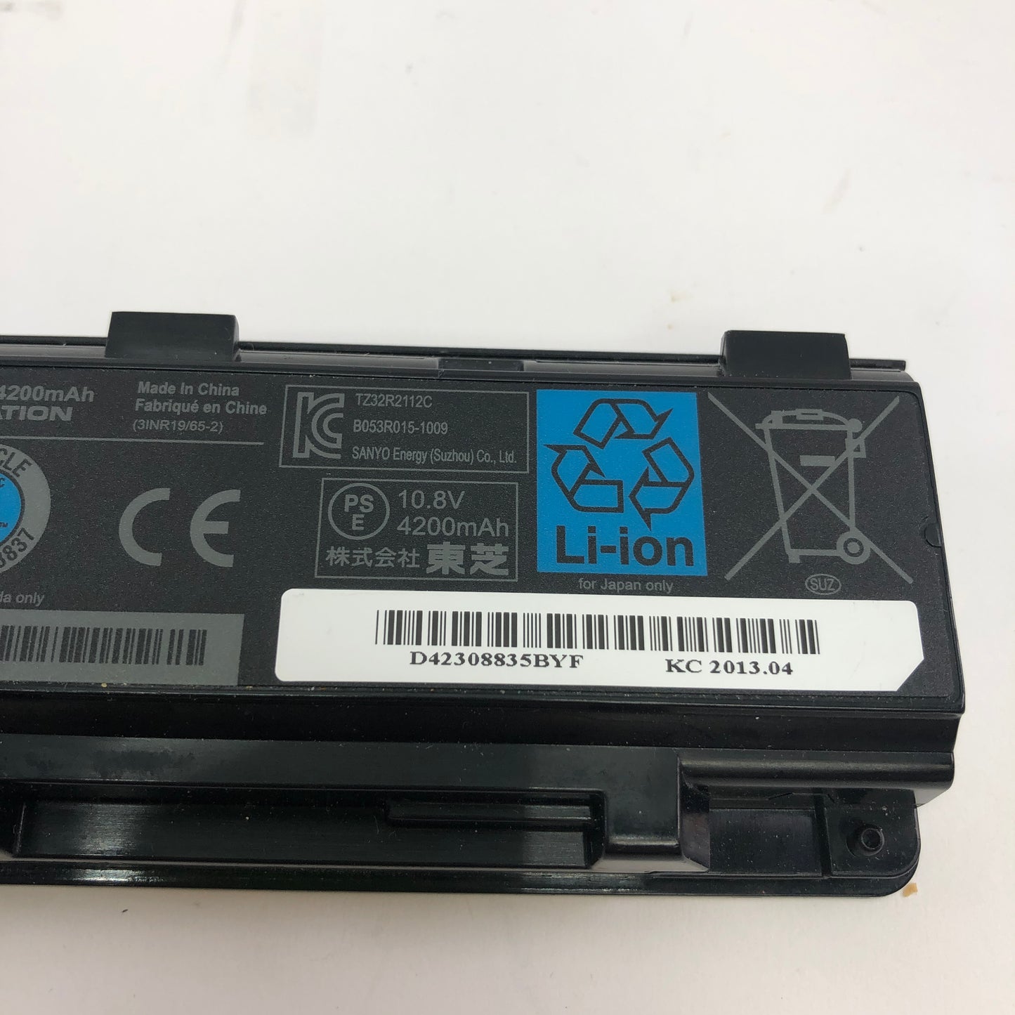Toshiba  PS5024U-1BRS Rechargeable Li-ion Battery Pack PABAS260