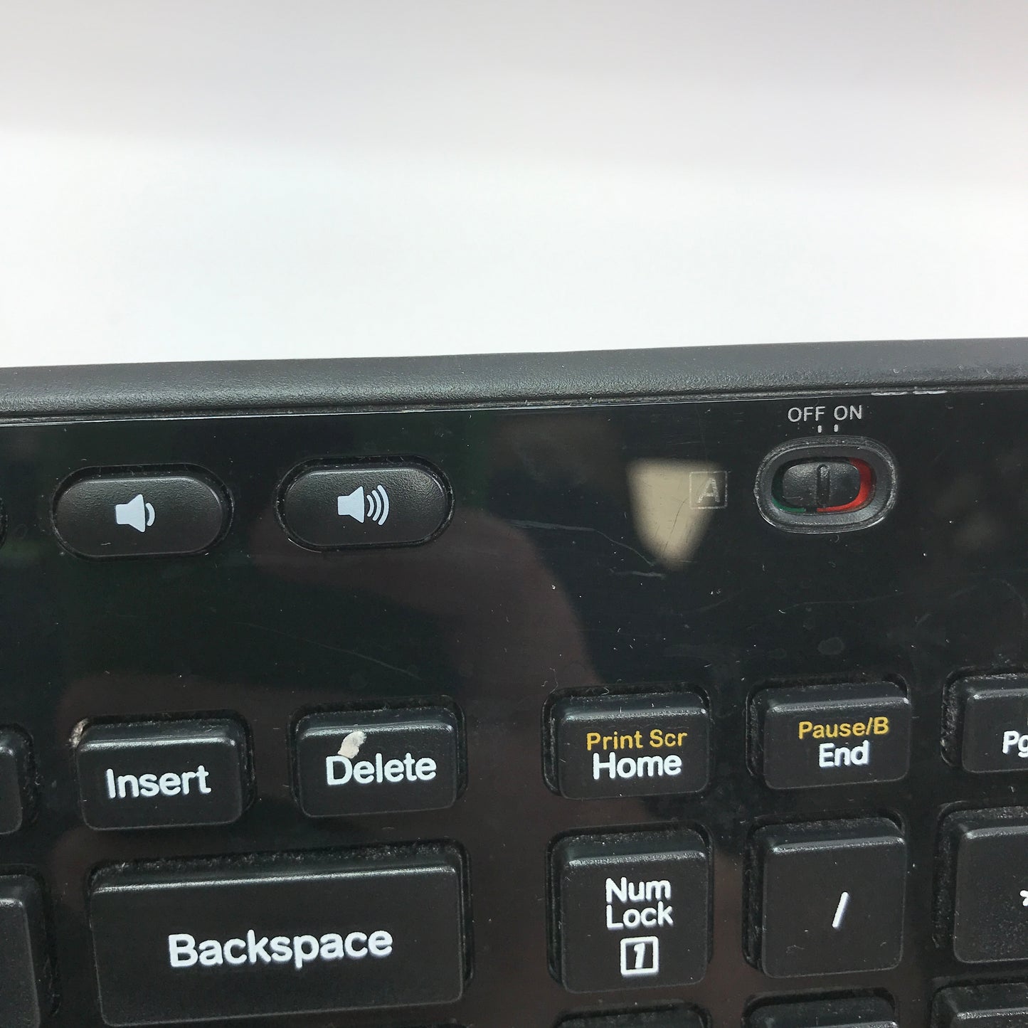 Logitech k360 Wireless Keyboard Full Size Compact USB Keyboard Working