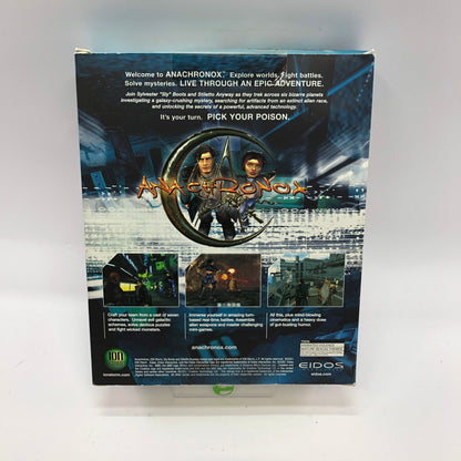 Anachronox (PC 2001) Disc Factory Sealed, Big Box, Complete in Original Box, CIB