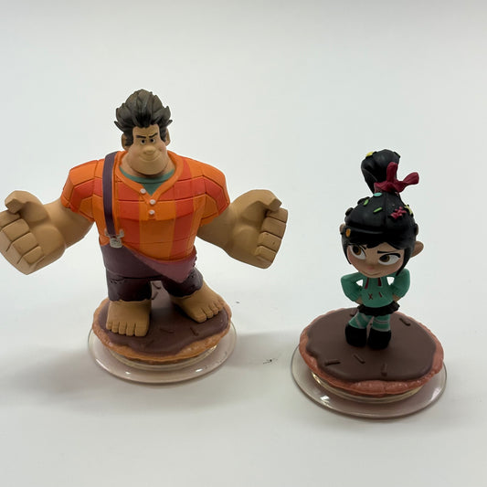 Lot of 2 Disney Infinity 1.0 Toy Box Game Toy Figures INF