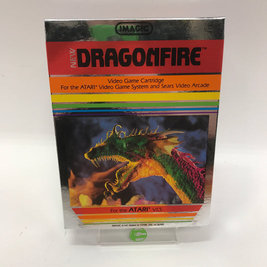 Dragonfire Empty Vintage Box, Box Only (Atari 2600, 1982)