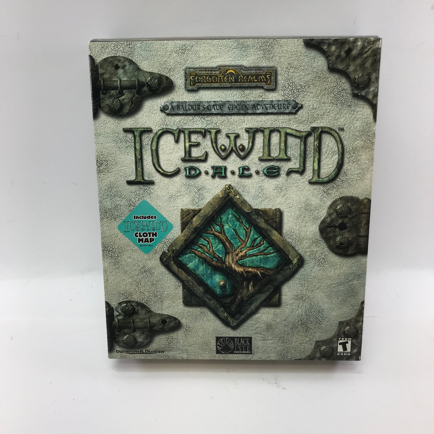 Icewind Dale (PC, 2000) w/ Original Big Box and Manual, No Map