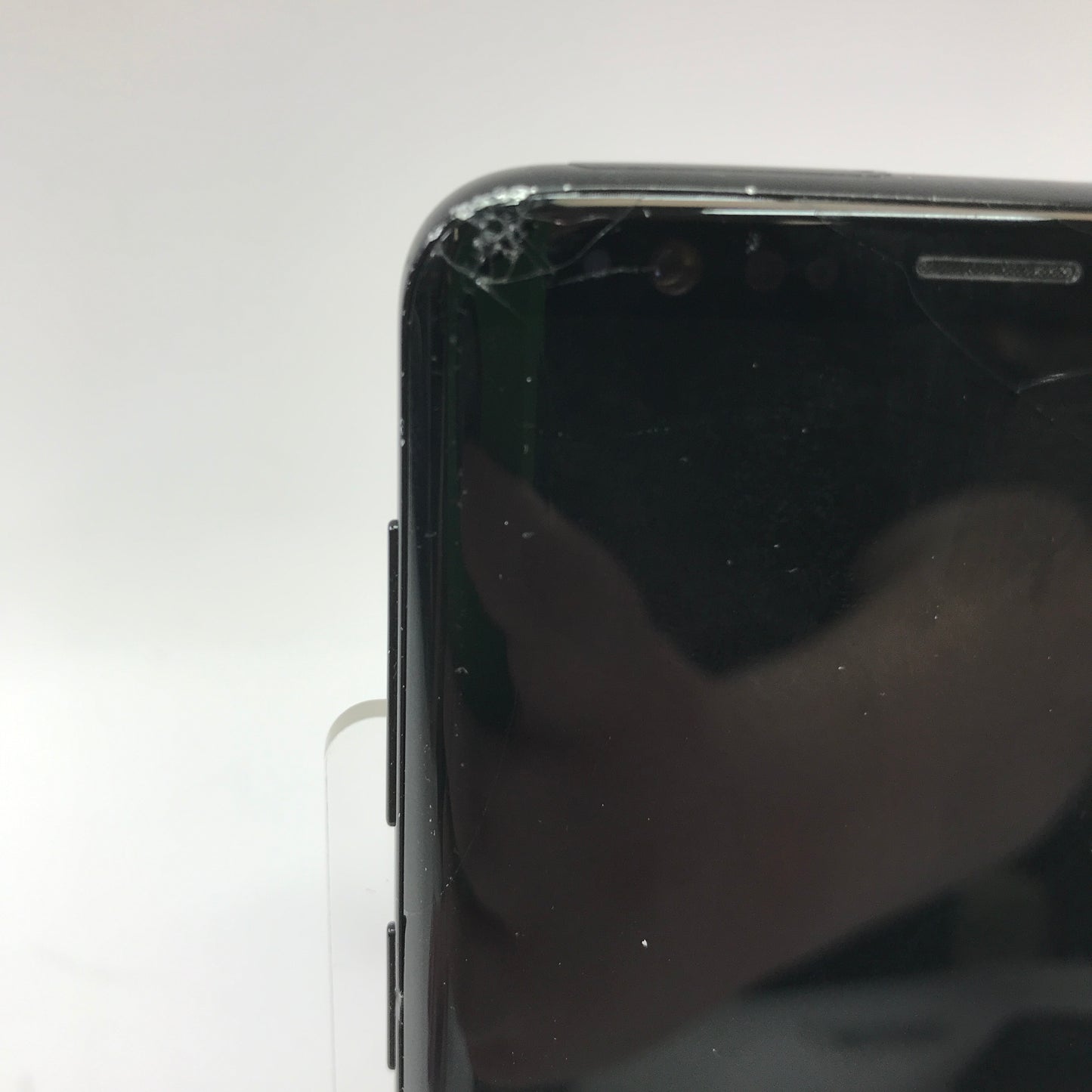 Broken Unlocked Samsung Galaxy S9 64GB SM-GU1 Cracked Screen Parts Only READ