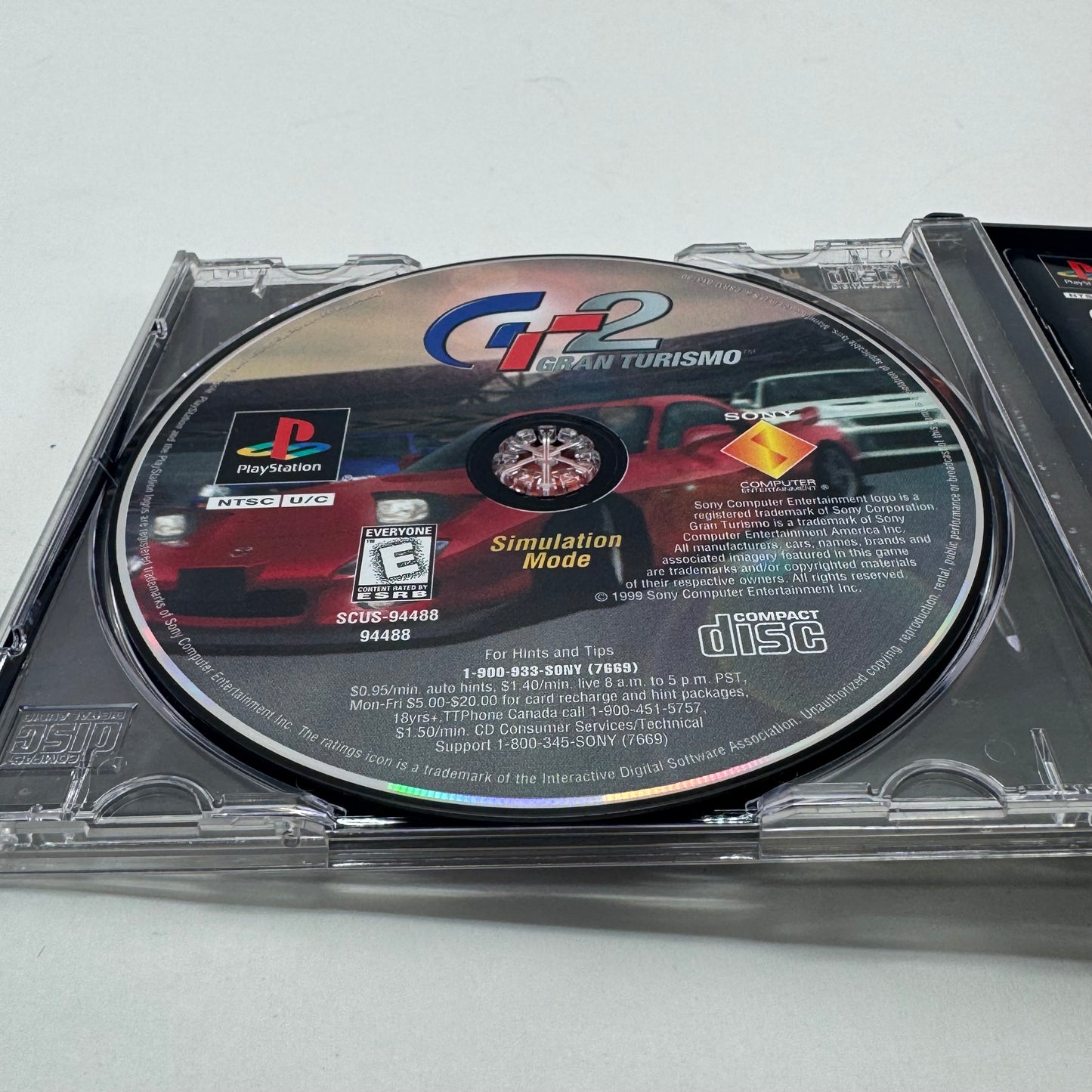Gran Turismo 1 & 2 (Sony PlayStation 1 PS1, 1998 & 1999)