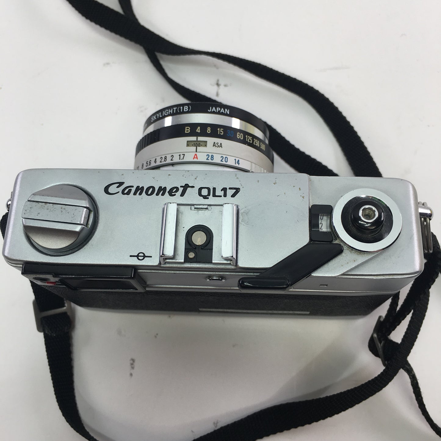 Canon Canonet QL17 35MM Film Camera GIII QL w Neck Strap