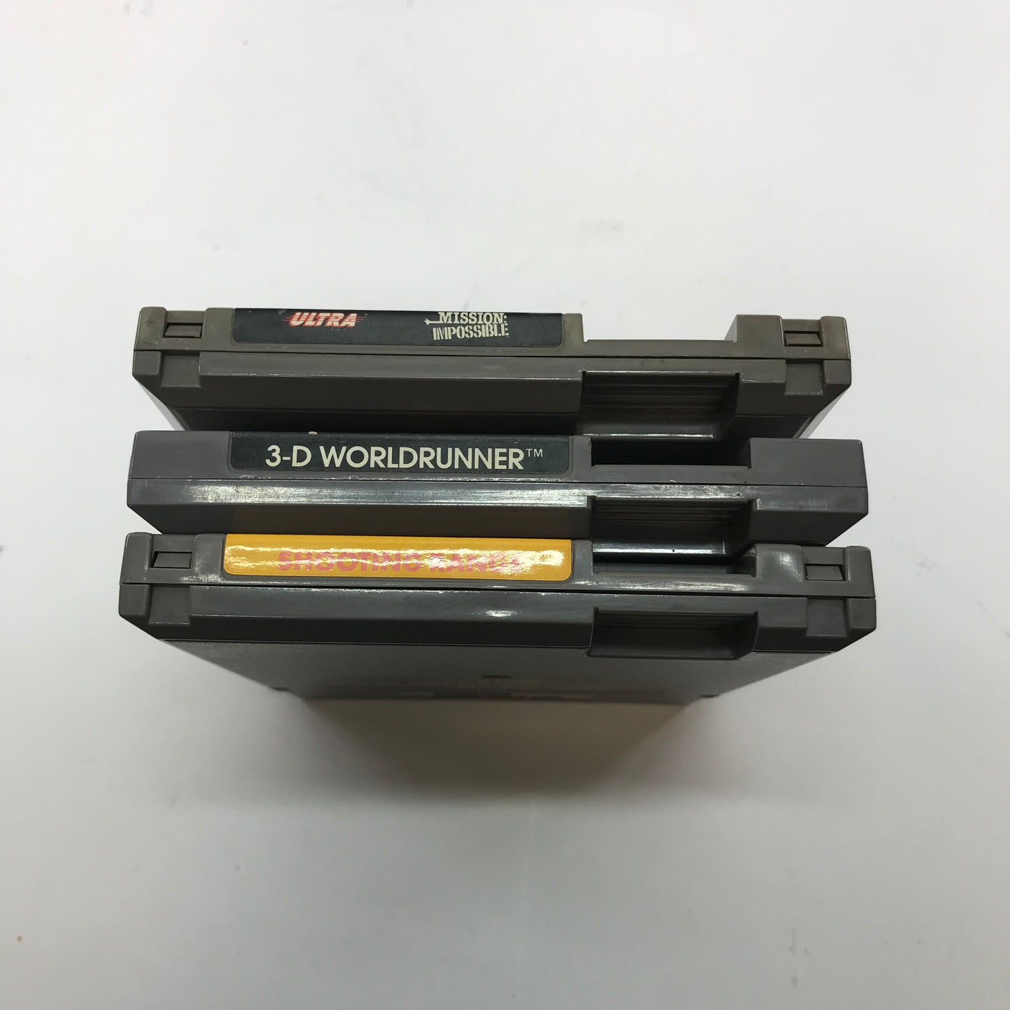 Lot of 3 Nintendo NES Games Shooting