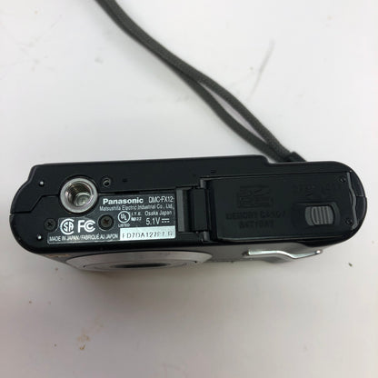 Panasonic Lumix DMC-FX12 7.2MP Digital Camera Mega O.I.S