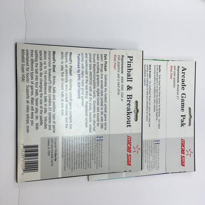 New lot of 15 MicroStar 3 1/2 Disc Games [Pinball and Blast, and More]