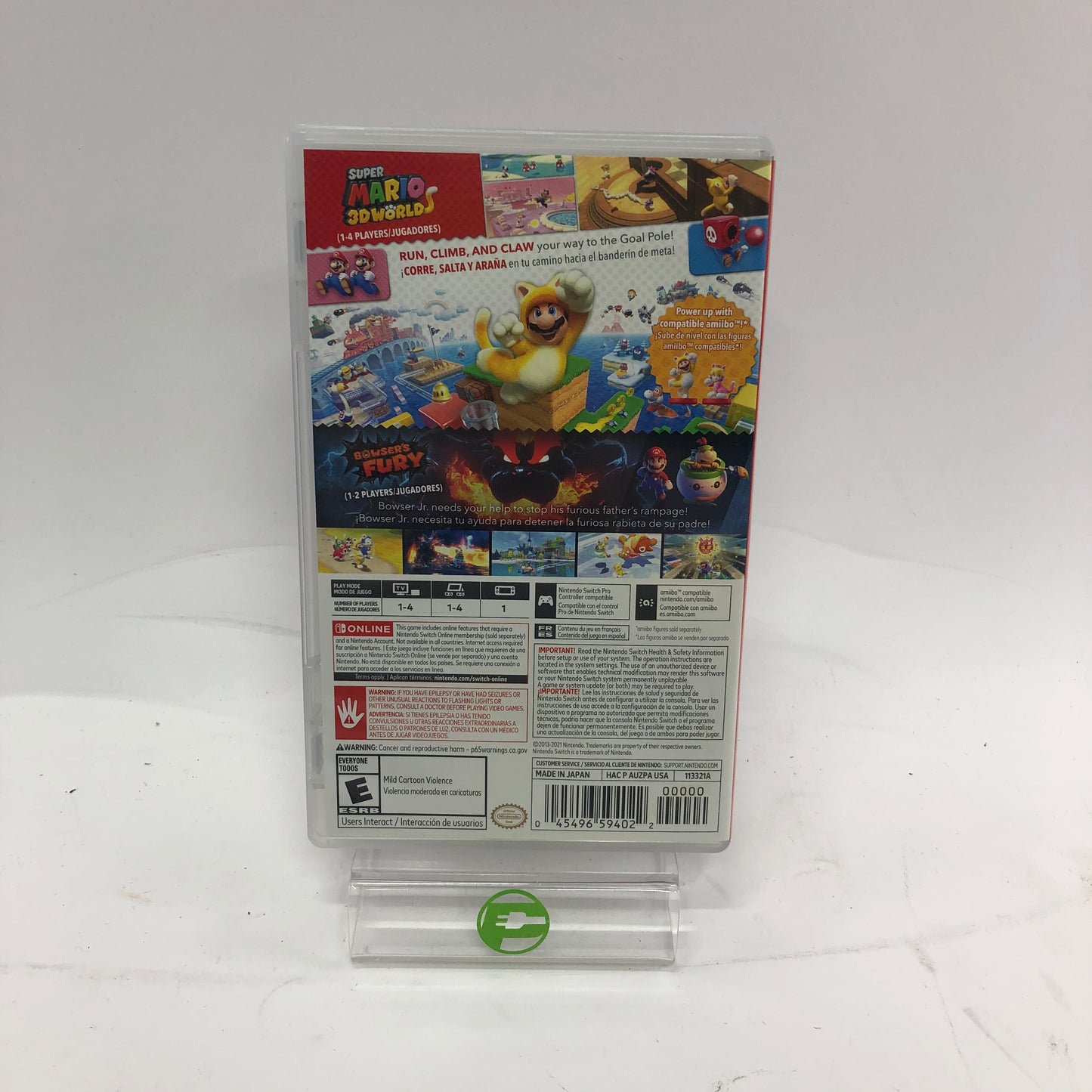 Super Mario 3D World + Bowser's Fury (Nintendo Switch, 2021)