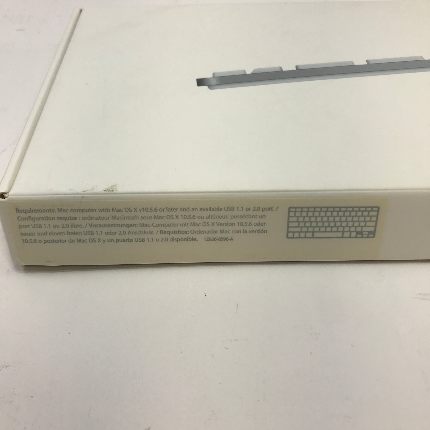 Apple Keyboard MB869LL/A Silver Tested and Working w Original Box
