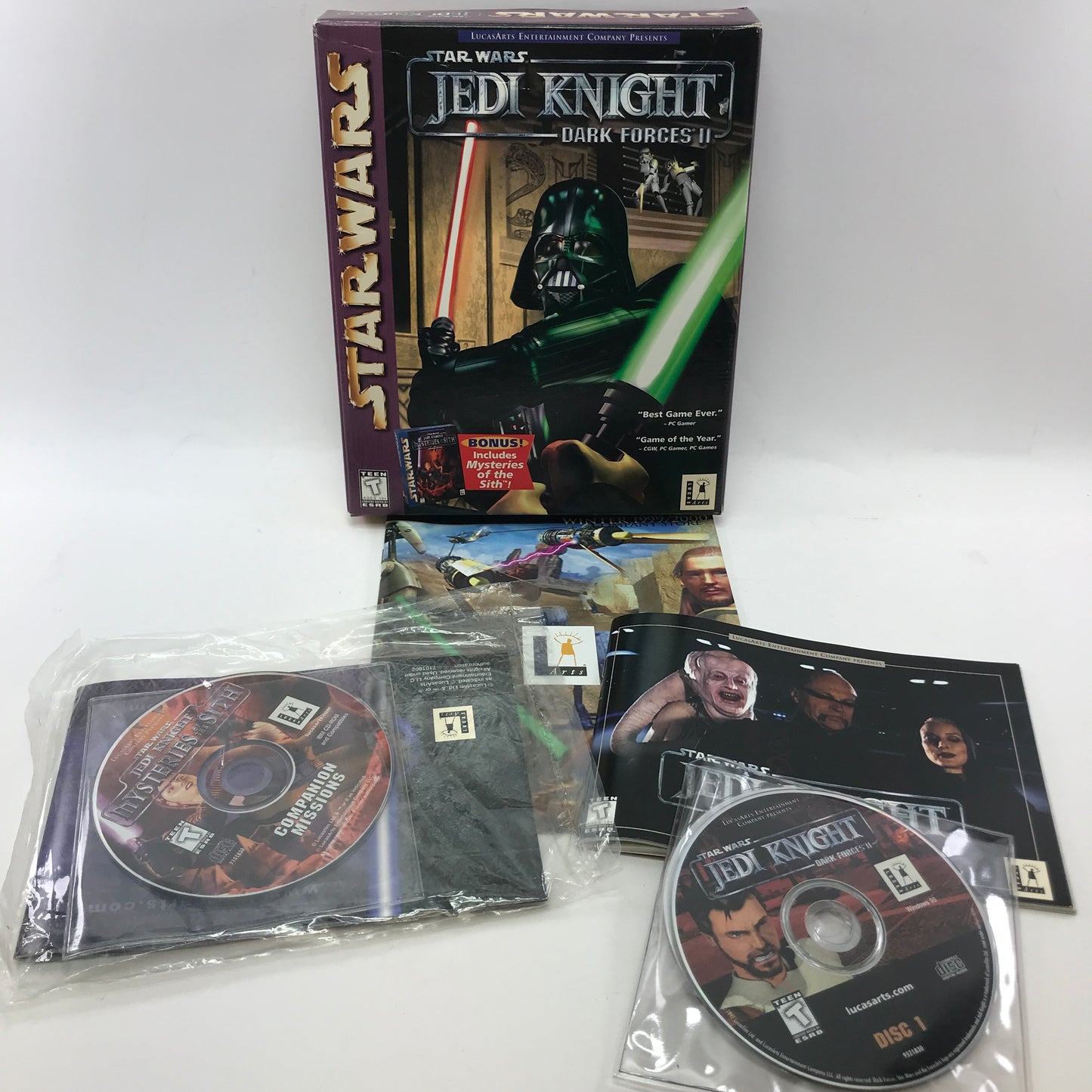 Star Wars: Jedi Knight Dark Forces II [Mysteries of the Sith Bundle] (PC, 1998)