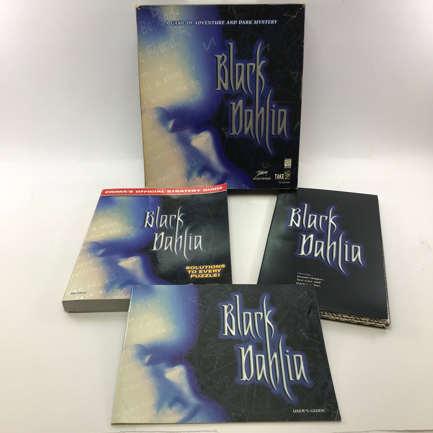 Black Dahlia (PC, 1998) Complete in Original Big Box w Strategy Guide CIB