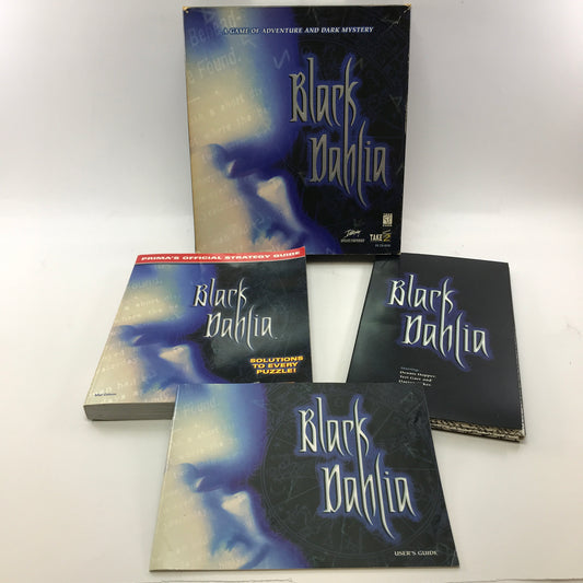 Black Dahlia (PC, 1998) Complete in Original Big Box w Strategy Guide CIB