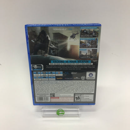 New Watch Dogs (Sony PlayStation 4 PS4, 2014) Factory Sealed