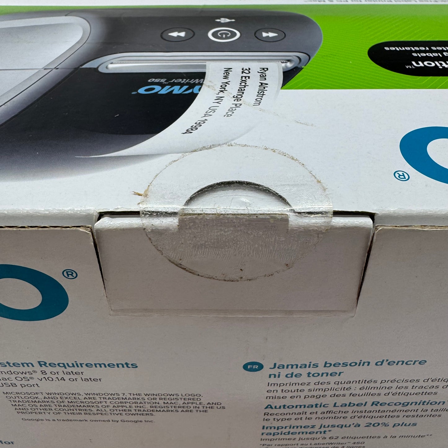 New Dymo Label Writer 550