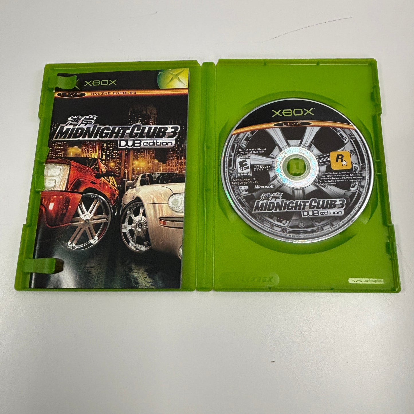 Midnight Club 3 Dub Edition (Microsoft Xbox, 2005)