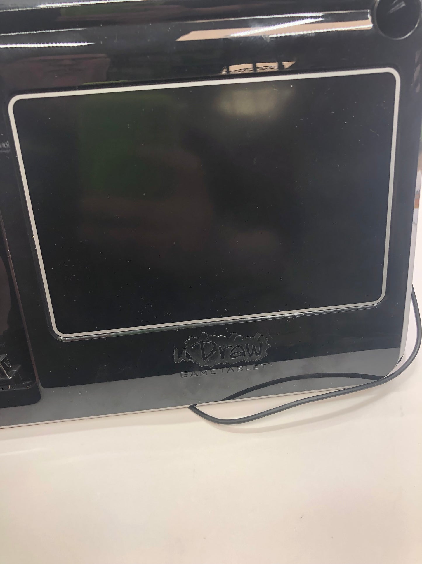 Nintendo Wii uDraw Tablet Black w 3 Games [Pictonary, andUDraw Studio Disc Only]