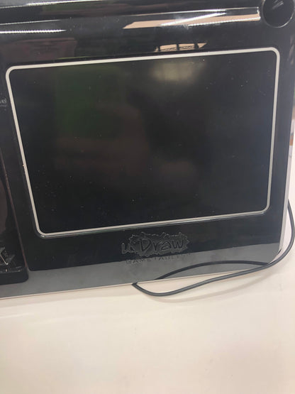 Nintendo Wii uDraw Tablet Black w 3 Games [Pictonary, andUDraw Studio Disc Only]