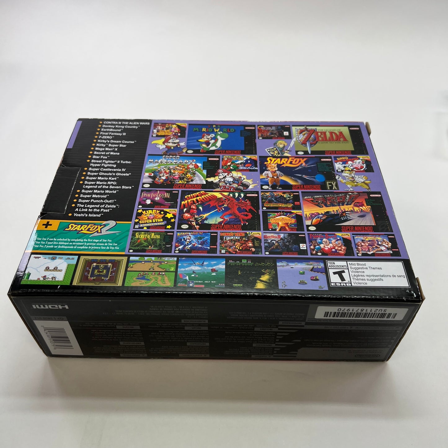 Nintendo SNES Classic Edition Video Game Console CLV-201 Gray