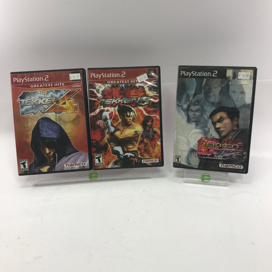 Tekken Collection[Tekken Tag Tournament, Tekken 4, 5] 3 Sony Playstation 3, Games