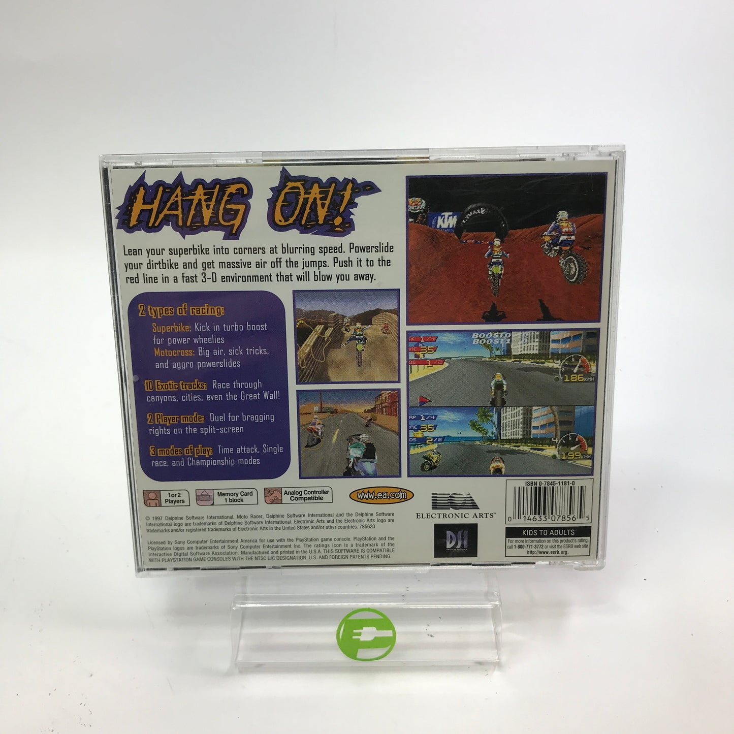 Lot of 3 Sony PlayStation 1 PS1 Games [MotoRacer and Freestyle Motocross]