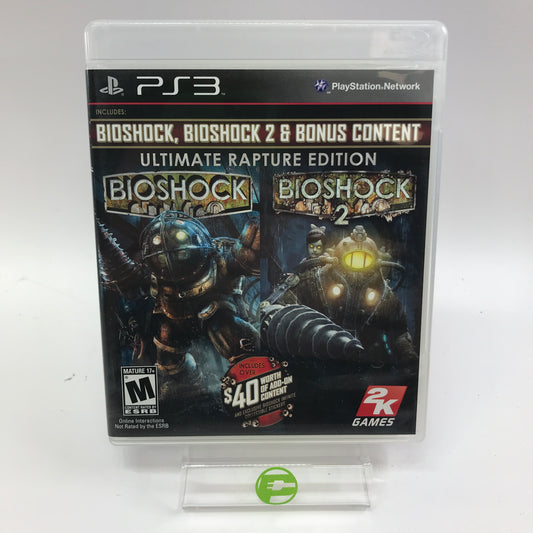 Bioshock Ultimate Rapture Edition (Sony PlayStation 3 PS3, 2013) CIB