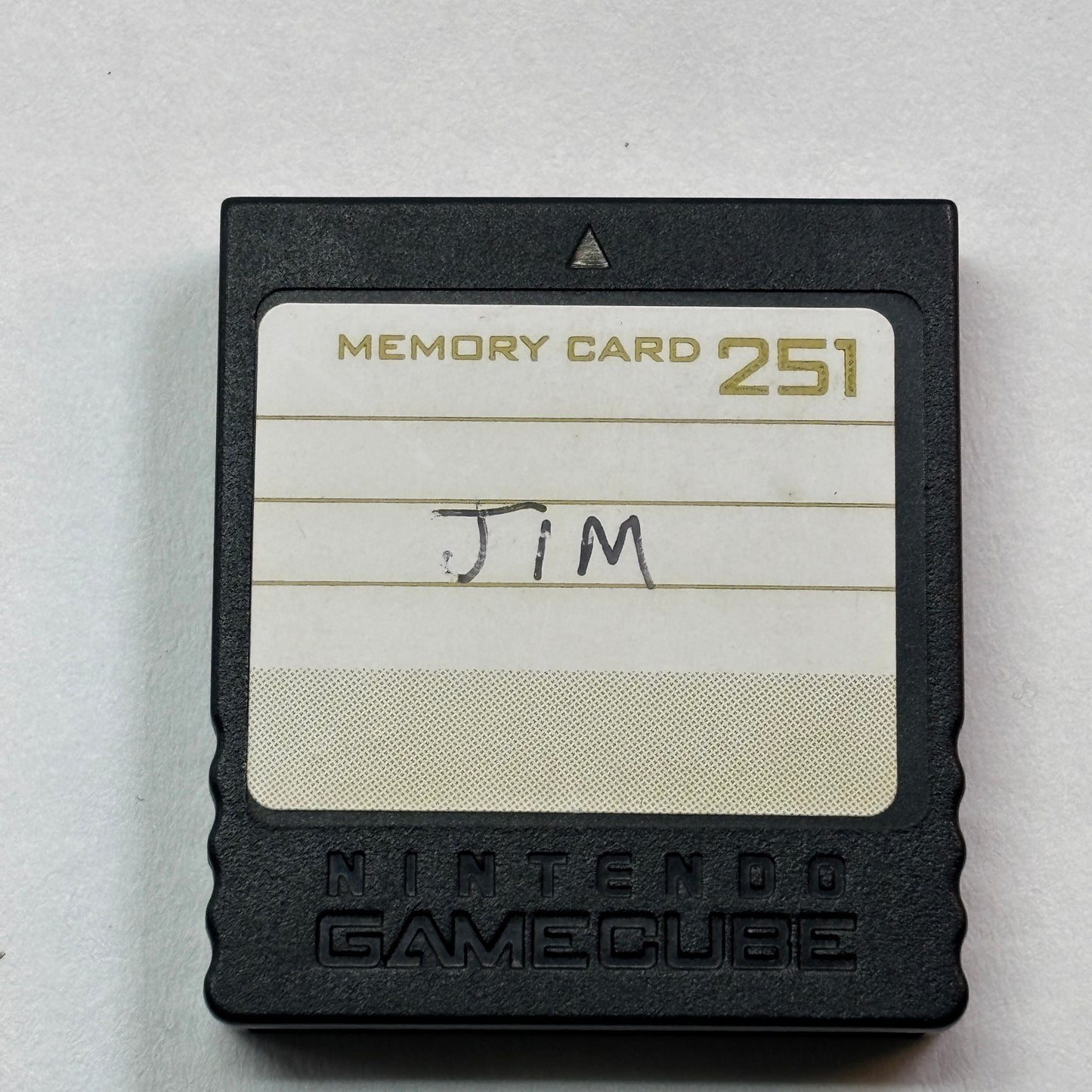Nintendo GameCube Memory Card Black DOL-014