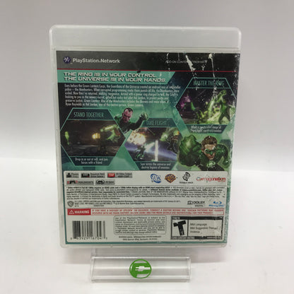 Green Lantern: Rise of the Manhunters (Sony PlayStation 3 PS3, 2011) CIB