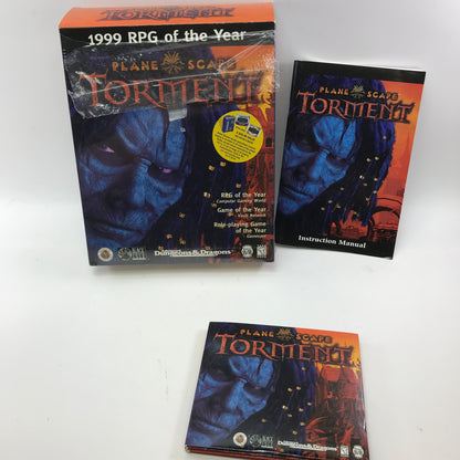 Planescape: Torment (PC, 1999) in Original Big Box w Manual Sealed Play Disc