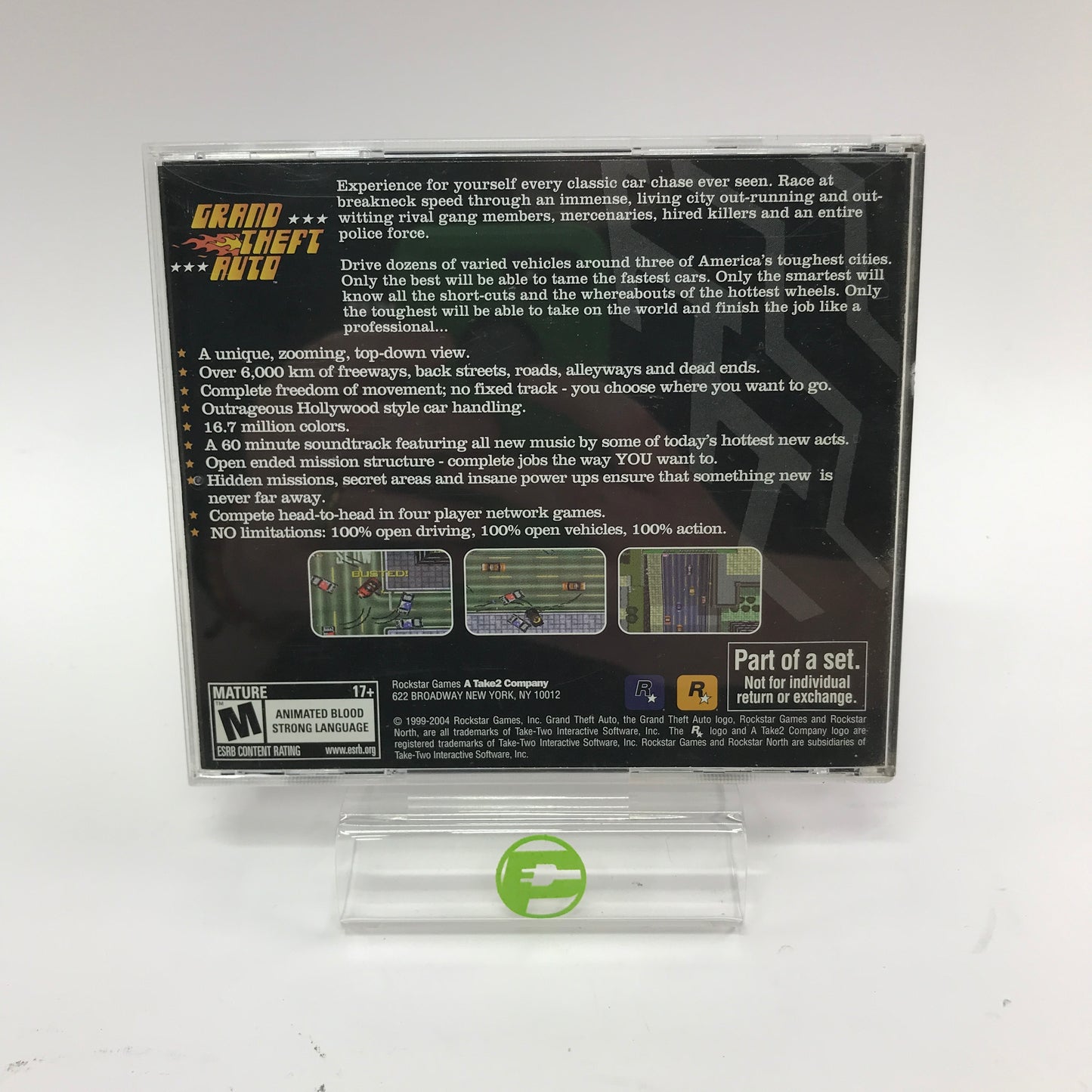 Grand Theft Auto: The Classics Collection (PC, 2004) CIB One Disc Sealed