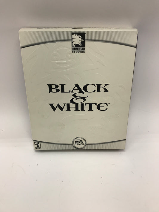 Black & White (PC, 2001) Complete in Original Box w/ Manual, CIB