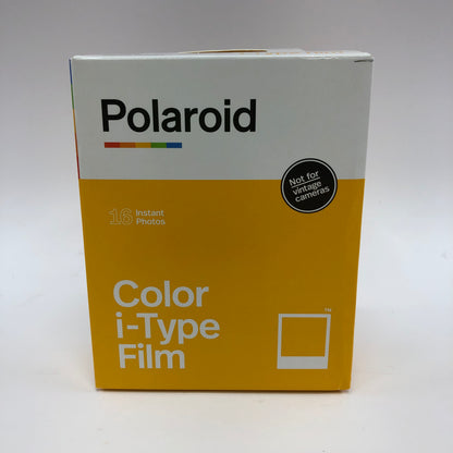 New Polaroid Now Black Autofocus i-Type Instant Camera PRD009028 With Extra Film