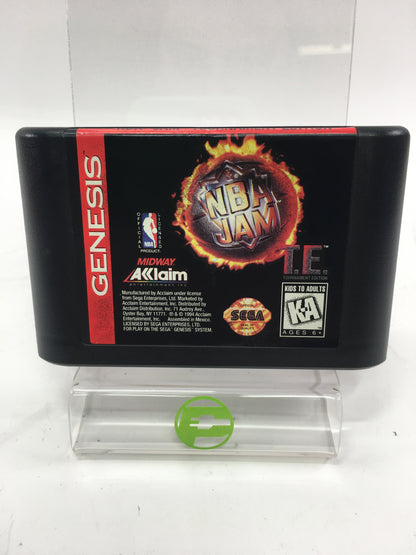 NBA Jam Tournament Edition (Sega Genesis, 1995) CIB, Tested, Working