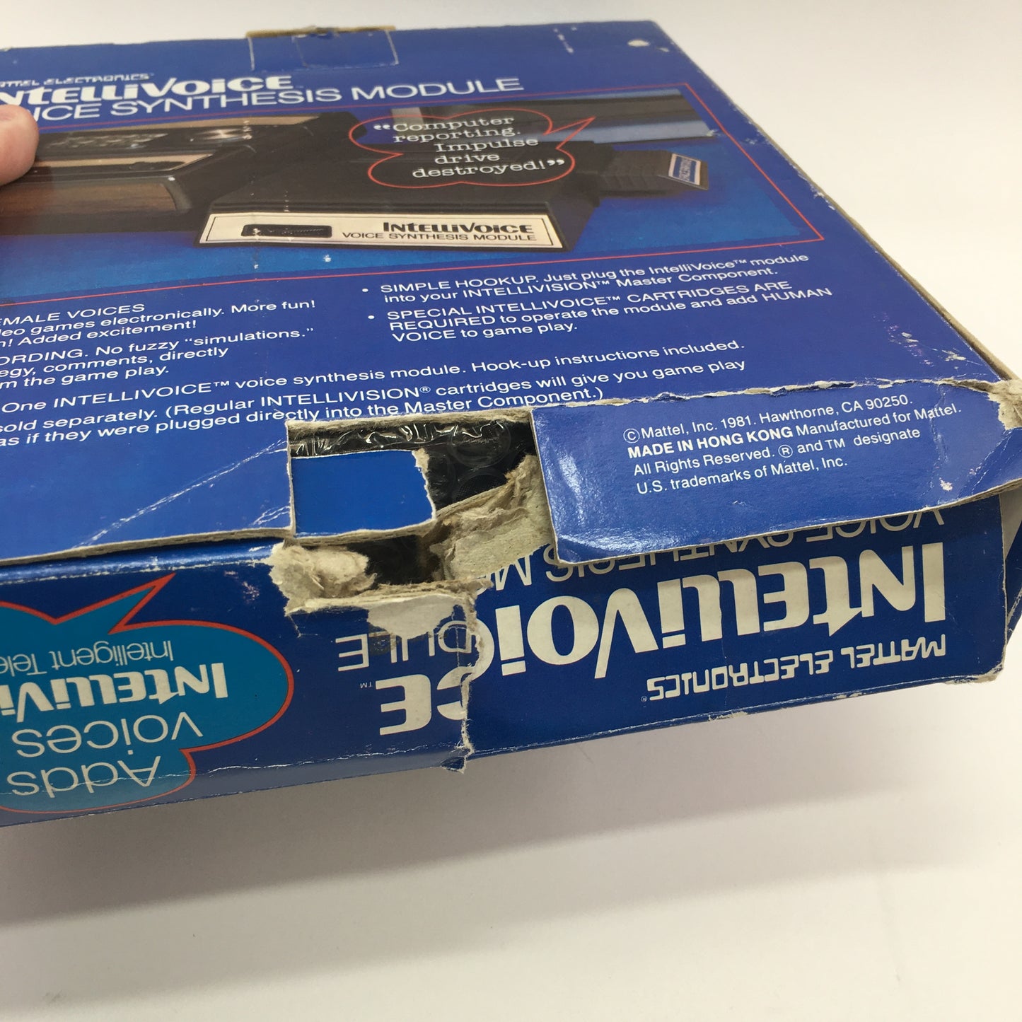Intellivision Intellivoice Voice Synthesis Module w/ Original Box 