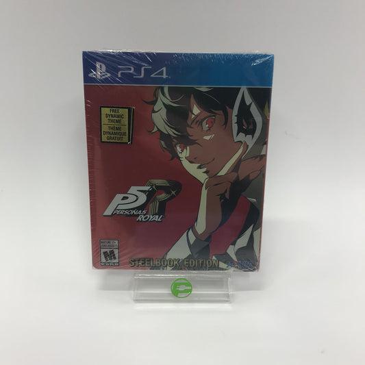 New Persona 5 Royal [Steelbook Edition] (Sony PlayStation 4 PS4, 2020) Sealed