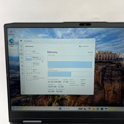 Lenovo LOQ 15IRH8 15.6" i5-12450H 2.0GHz 8GB RAM 500GB SSD GeForce RTX 3050