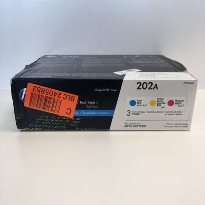 New HP 202A C5F00AM Multi-Color Laser Toner Cartridges and Kits Read