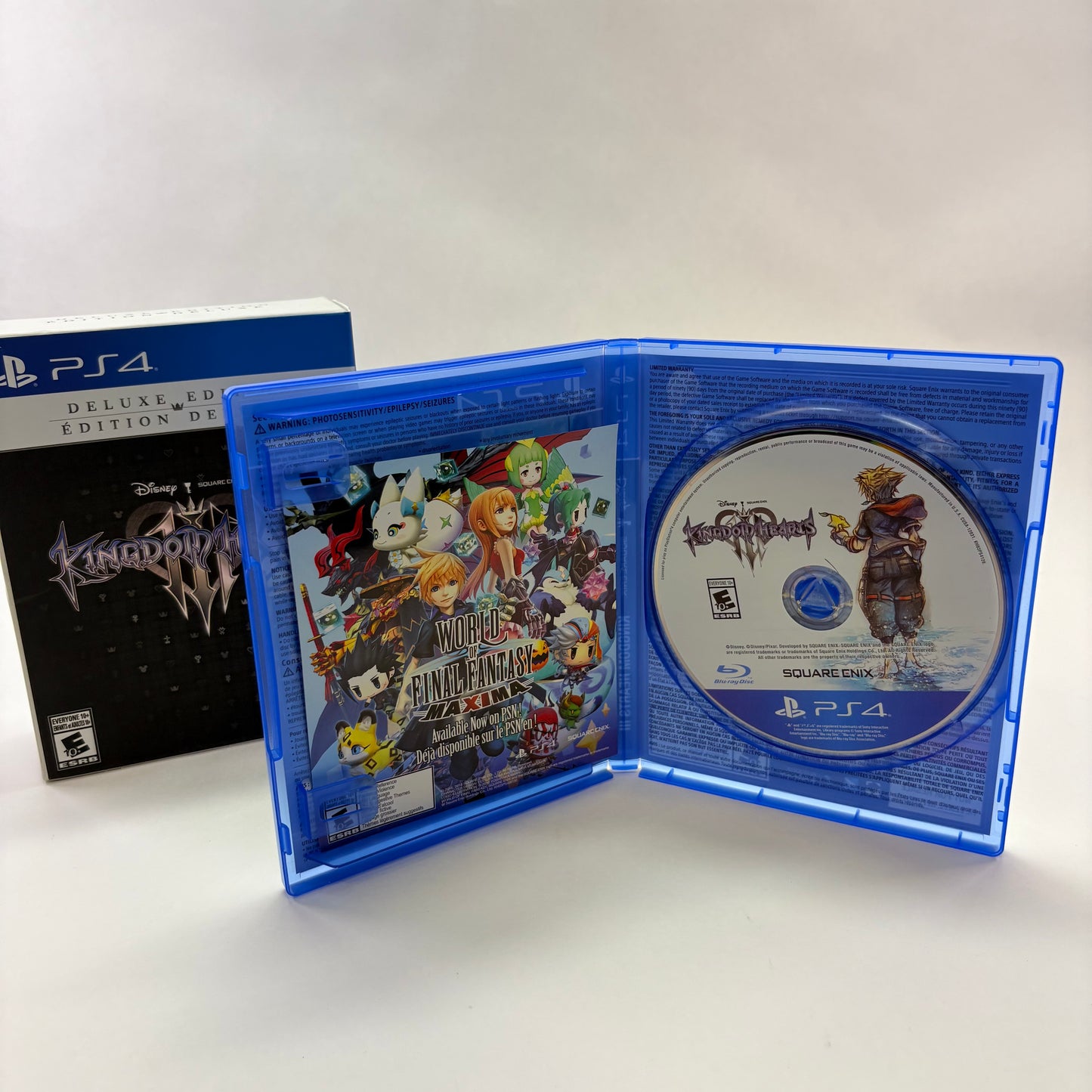 Kingdom Hearts III Deluxe Edition (Sony PlayStation 4 PS4, 2019)